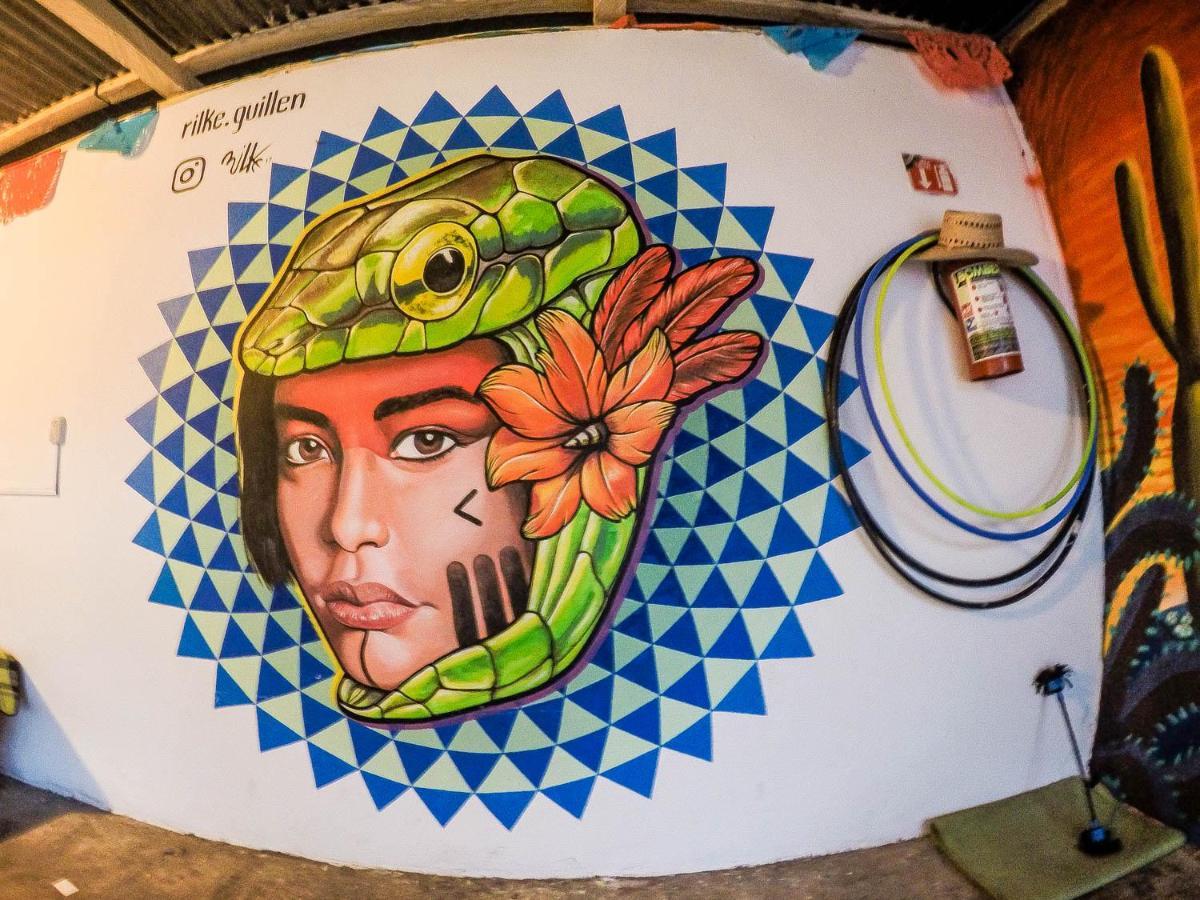 Hostel El Nagual San Cristobal de las Casas Luaran gambar
